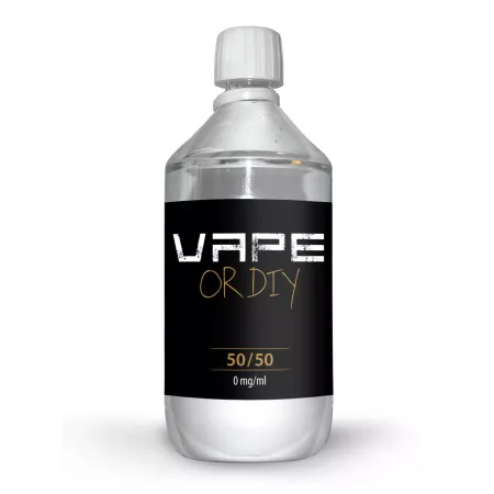 Faire ses e-liquides avec la base 50/50 Revolute