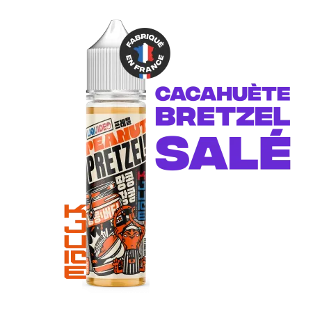 Cacahuète Pretzel Kjuice Liquideo 50ML