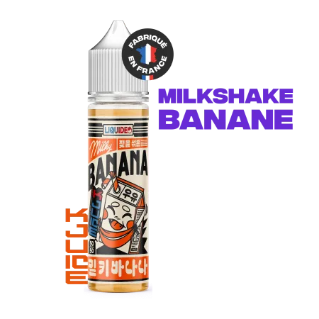 Milshake Banana Kjuice Liquideo 50ML