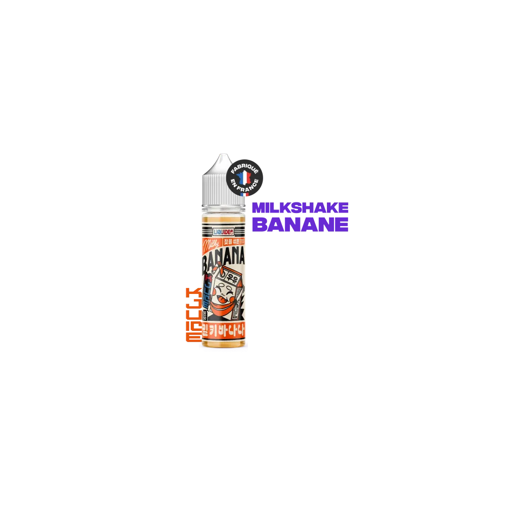 Milshake Banana Kjuice Liquideo 50ML